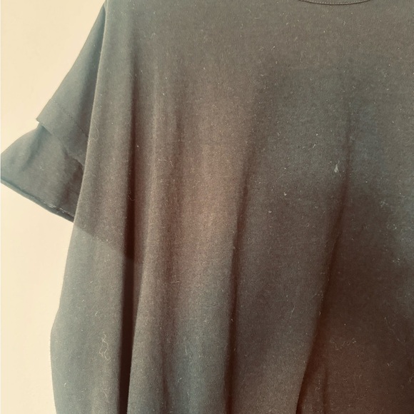 Yohji Yamamoto Black Midi 2pc skirt set, Unique Design, stretchy fabric M - Picture 7 of 16